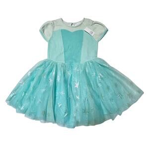 NWT Gap Disney Elsa Knit Tulle Dress Size 5